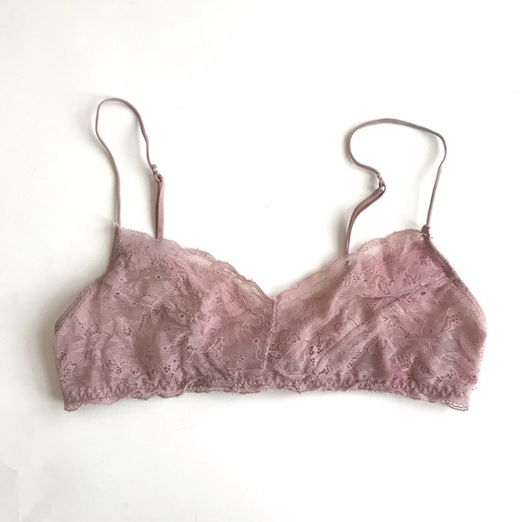 Urban Outfitters Other - URBAN OUTFITTERS pink maybe lace Bralette bra